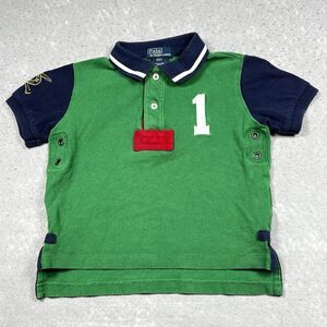 Polo Ralph Lauren Polo Little Boys Size Size 2T Multicolored Shirt Short Sleeve